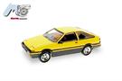 Herpa/MicroCity87 H0 Toyota Corolla AE86, gelb