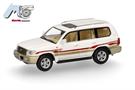 Herpa/MicroCity87 H0 Toyota Landcruiser LC 100, weiss