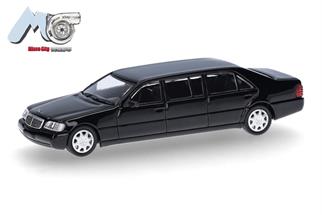 Herpa/MicroCity95 H0 MB S600 Pullmann, schwarz
