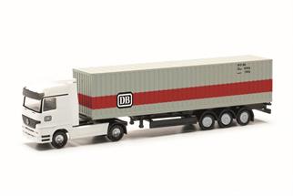 Herpa N MB Actros Container-Sattelzug, Deutsche Bahn