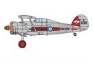 Herpa/Oxford 1:72 RAF Gloster Gladiator, No. 72 Squadron, K6130
