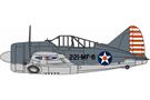 Herpa/Oxford 1:72 US Marine Corps Brewster F2A Buffalo, 221-MF-6