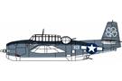 Herpa/Oxford 1:72 US Navy Grumman TBF Avenger, White 83 Blobsy