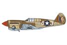 Herpa/Oxford 1:72 USAF Curtiss P-40F Warhawk, X43 Miss Memphis