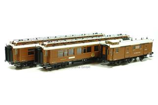 Hobbytrain H0 (AC) CIWL Wagenset 1 Wien-Nizza-Cannes-Express, 3-tlg.