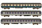 Hobbytrain H0 (DC) DB Reisezugwagen-Set 1 Dolomiten Express, Ep. IV, 3-tlg.