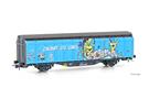 Hobbytrain H0 SBB Schiebewandwagen Hbbillns, Graffiti - Zukunft ist Luxus, Ep. VI