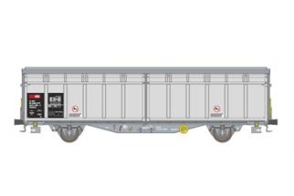 Hobbytrain H0 SBB Schiebewandwagen Hbbillns, silber, Ep. VI