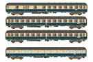 Hobbytrain/LS Models H0 (AC) Transitzug-Wagenset 1 D 351, Ep. IVa, 4-tlg.