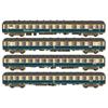 Hobbytrain/LS Models H0 Transitzug-Wagenset 2 D 351, Ep. IVa, 4-tlg.