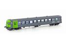 Hobbytrain N BLS Autozug-Steuerwagen EW I BDt 949, umbragrau/grün, 100 Jahre BLS, Ep. VI