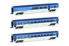 Hobbytrain N CD Reisezugwagen-Ergänzungsset Railjet, Ep. VI, 3-tlg.