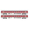 Hobbytrain N DB AG Liegewagen-Set Bocmh 244, DB Autozug, Ep. V, 2-tlg.