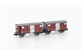 Hobbytrain N SBB gedecktes Güterwagen-Set K2, Ep. IV, 2-tlg.