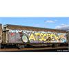 Hobbytrain N SBB Schiebewandwagen Hbbillns, Graffiti - ATSCREW, Ep. VI