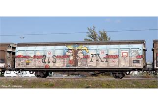 Hobbytrain N SBB Schiebewandwagen Hbbillns, Graffiti - Kids United, Ep. VI