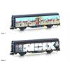 Hobbytrain N SBB Schiebewandwagen Hbbillns, Graffiti - Kids United, Ep. VI