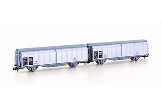 Hobbytrain N SBB Schiebewandwagen-Set Hbbillns, Ep. VI, 2-tlg.