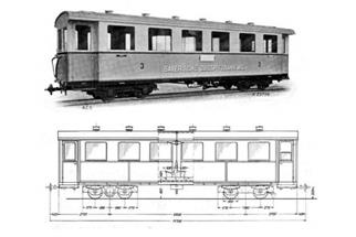 Hobbytrain N Zugspitzbahn Personenwagen-Set, 2-tlg.