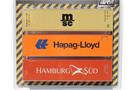 Igra Model H0 40' Container-Set 1 msc/Hapag-Lloyd/HAMBURG SÜD, 3-tlg.