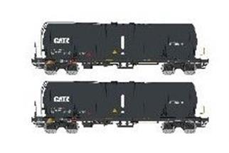 Igra Model H0 GATX Kesselwagen-Set Zacns 88, 2-tlg.