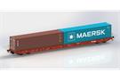 Igra Model H0 RCO/NACCO Containertragwagen Sggnss, Maersk/Texttainer, Ep. VI