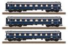 (INS) Trix H0 (DC) DB Reisezug-Wagenset F 14 Dom-Pfeil, Ep. III, 3-tlg. (Club) (INS) Trix H0 (DC) DB Reisezug-Wagenset F 14 Dom-Pfeil, Ep. III, 3-tlg. (Club)