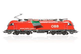 Jägerndorfer H0 (DC) ÖBB Elektrolok Rh 1216, Italien-Flagge, Ep. VI