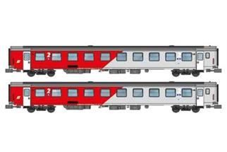 Jägerndorfer N ÖBB Inlandsreisezugwagen-Set, CityShuttle, Ep. V, 2-tlg.