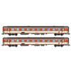 Jägerndorfer N ÖBB Inlandsreisezugwagen-Set, Jaffa, Ep. IV, 2-tlg.