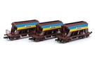 Jägerndorfer N SBB Kieswagen-Set Weiacher Kies, 3-tlg.