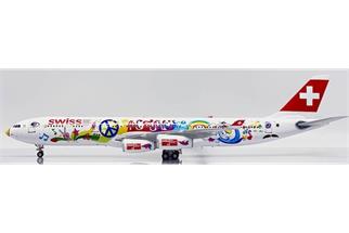 JC 1:200 Swiss Airbus A340-300, San Francisco, HB-JMJ Zug