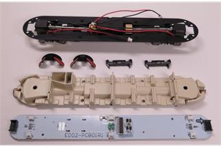 Jeco H0 (AC) Montagesatz Fahrwerk Y6, Y7 und X16.