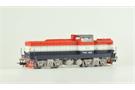Jeco H0 (DC Sound) SJ Diesellok T43 235, rot/weiss/blau