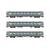 Jouef H0 SNCF Reisezugwagen-Set DEV Inox B8/B8/A6D, Ep. III, 3-tlg.