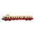 Jouef Loisirs H0 (DC) SNCF Dieseltriebwagen X 3800 Picasso, rot/beige, Ep. III