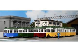 Kato N MyTram Strassenbahn Düwag, rot/weiss, 2-tlg.