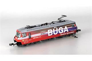 Kato N RhB Elektrolok Ge 4/4 III 646 Sta. Maria Val Müstair, BÜGA