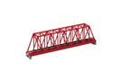 Kato N Unitrack S248T Kastenbrücke rot 248 mm, 1-gleisig {77200}