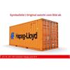 Kiss 1 20'-Container Hapag-Lloyd, braun