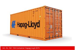 Kiss 1 20'-Container Hapag-Lloyd, orange