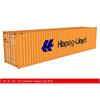 Kiss 1 40'-Container Hapag-Lloyd, orange