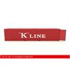 Kiss 1 40'-Container K Line, rot