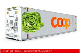 Kiss 1 45'-Reefer Coop Kopfsalat, weiss