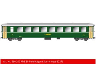 Kiss IIm (Digital) RhB Einheitswagen I B 2373, grün