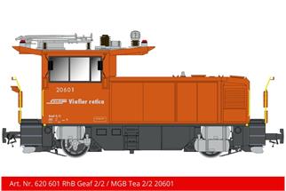 Kiss IIm (Sound) RhB Elektro-Rangierlok Geaf 2/2 20601