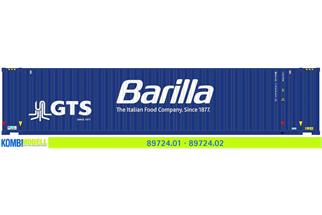 KombiModell H0 45'-Container GTS Barilla, neues Logo (Sonderserie)