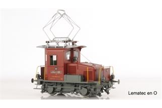 Lematec H0 (DC Digital) SBB Rangiertraktor Te II 223, braun, Ep. III-IV
