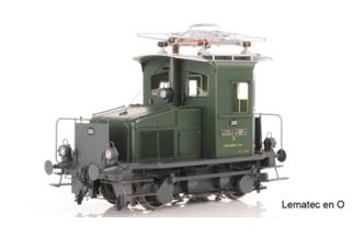 Lematec H0 (DC Digital) SBB Rangiertraktor Te II 233, grün, Ep. III