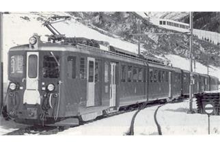 Lematec H0m BVZ Zahnrad-Gelenktriebwagen ABDeh 6/6 2032